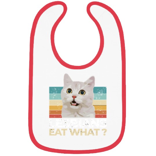 Lesbians Eat What? Funny Offensive Bibs