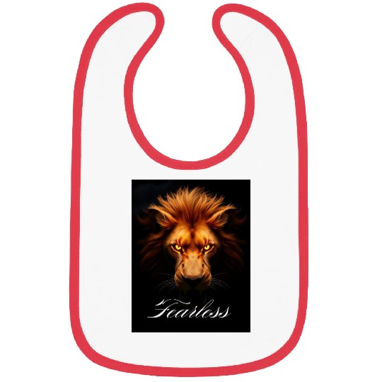 Fearless Lion Bibs