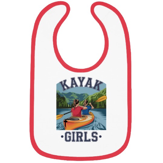 Kayak Girls Adventure in Scenic Nature Waters Bibs