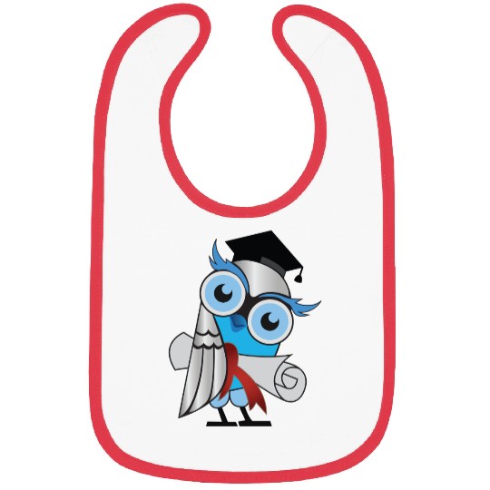 Every Student Can Learn Owl Quote Saying Teacher Bibs