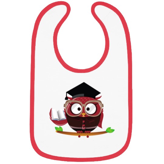 Every Student Can Learn Owl Quote Saying Teacher Bibs