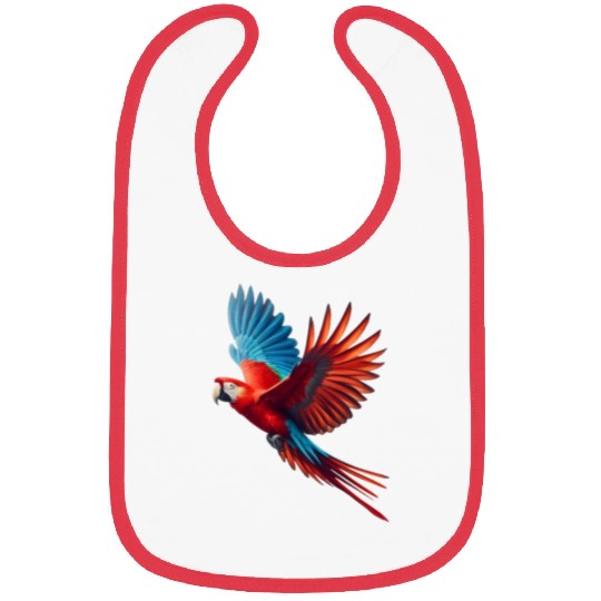 macaw parrot Bibs