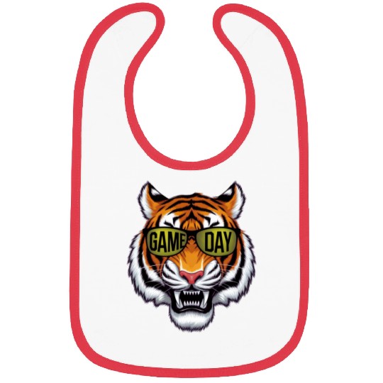 Tiger Jungle Game Day Tiger Lover Jungle Spor Bibs