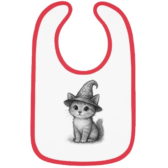 Witchy Whiskers Bibs