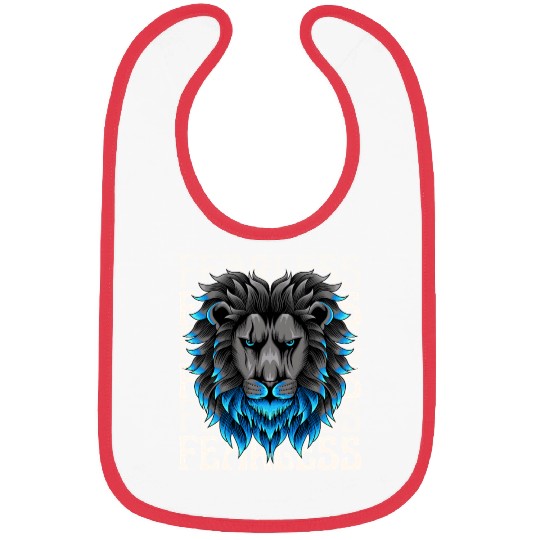 Fearless Lion Bibs