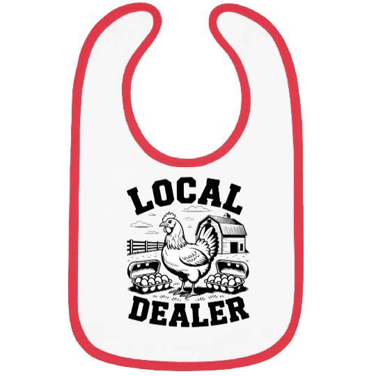 Local Egg Dealer Easter Sunday Easter Egg Bibs