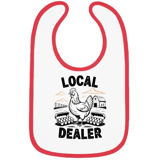 Local Egg Dealer Easter Holiday Easter Egg Hunt Bibs