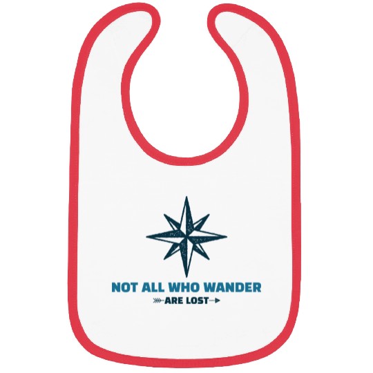 NOT ALL WHO WANDER ARE LOST Bibs