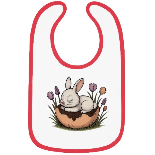Easter Bunny Bibs