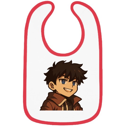 anime solo boy Bibs