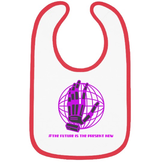 AI Robots The Future Funny Bibs