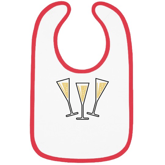 Bachelorette Party (Sparkling Wine Funnel Shut 3C) Bibs
