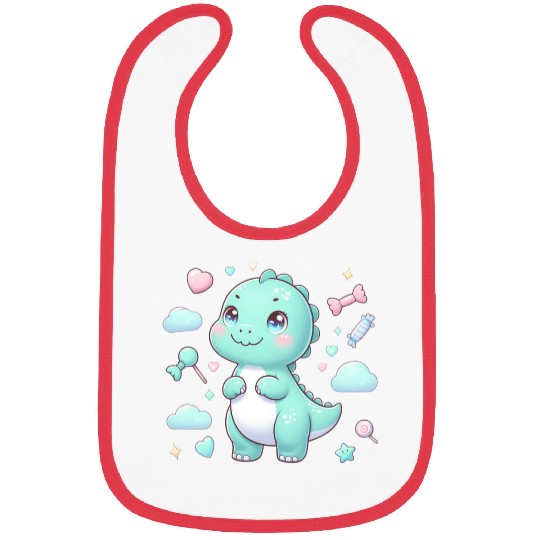 Cute Dino Bibs