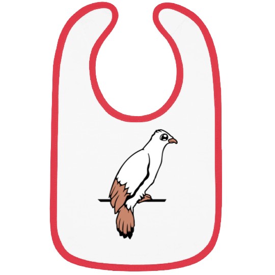 Bird raven dove sitting cable hawk eagle birdie Bibs