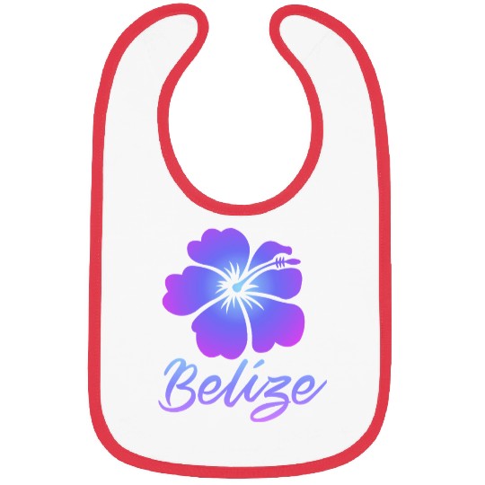 Belize Hibiscus Bibs