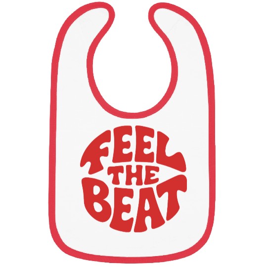 Feel the beat circle Bibs