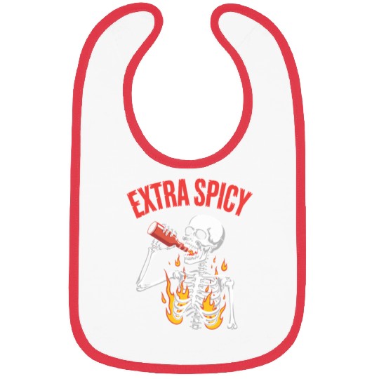 Red Pepper Chili Spicy Food Lover Bibs