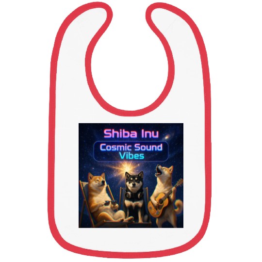 Shiba Inu Cosmic Sound – Chill Dog Band Bibs