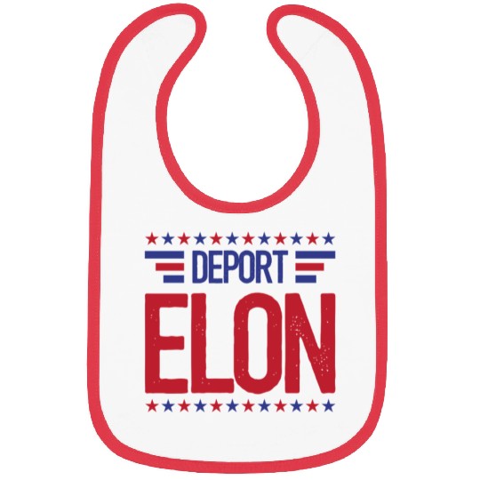 Deport Elon Musk Bumper Anti Fascist Bibs