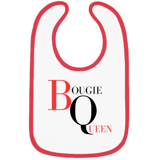 Bougie Queen Red&Black Bibs