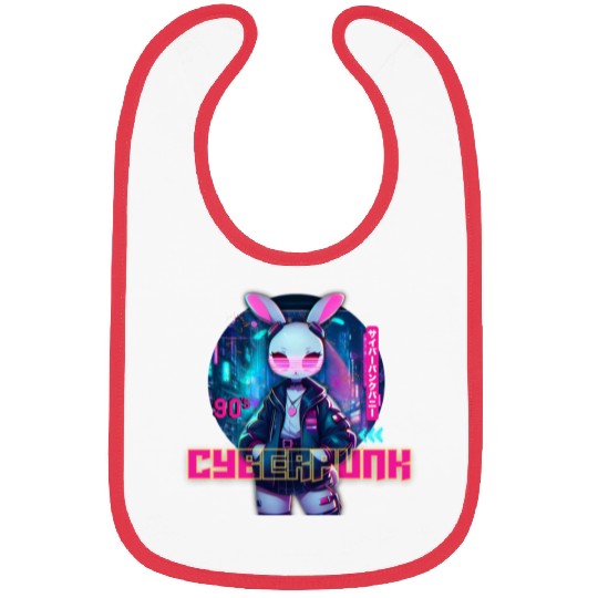 90´Cyberpunk Bunny Bibs