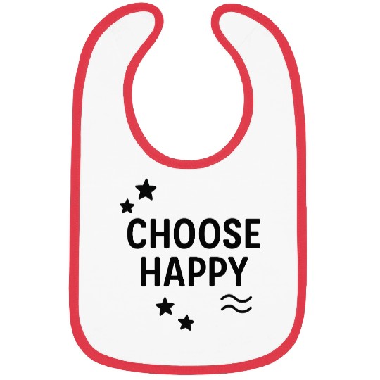 Choose Happy Bibs