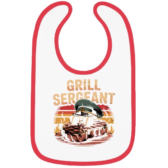 Grill Sergeant BBQ Masterpiece For Cookout Bibs