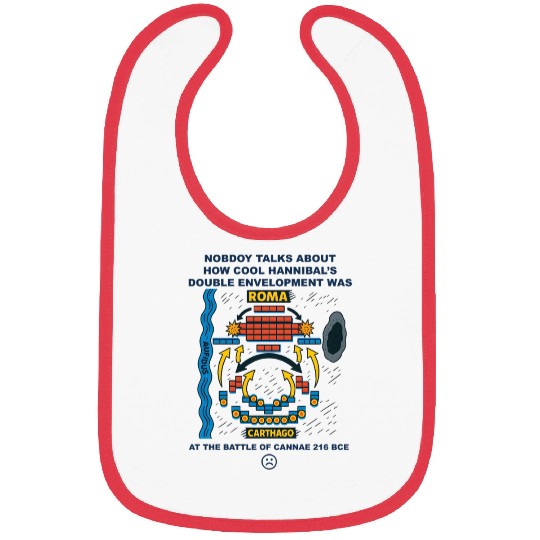 Military Tactic Appreciation - Double Envelopment Bibs