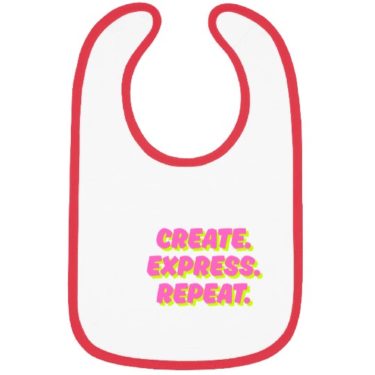 Create. Express. Repeat. Creative Bibs