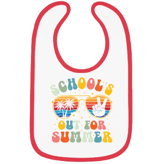 Schools Out For Summer Last Day Of School Bibs