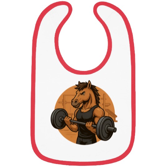 Horsepower Gains – Muscular Gym Horsa Design Bibs