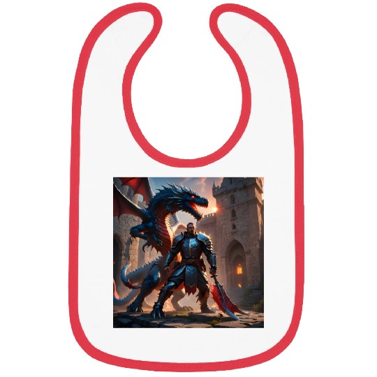 Dragon man Bibs