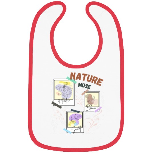 Spring Blossom Nature Bibs for Girls – Fresh &