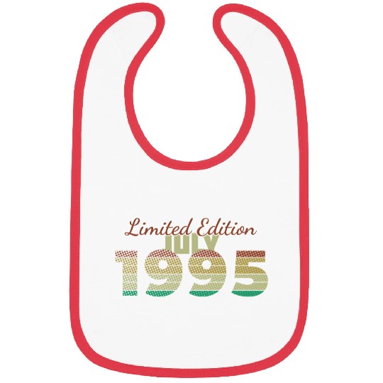 30th birthday Limited Edition SCR 07/1995 Bibs