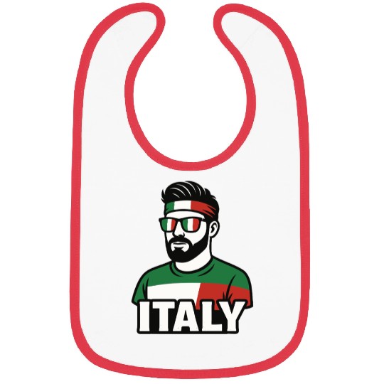 Italy Fan Style Bibs