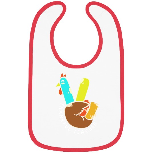 Thanksgiving Teacher Thankful Teachers Bibs