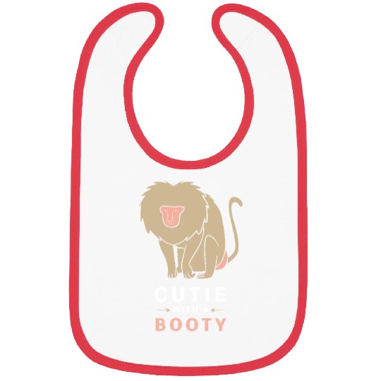 Baboon Monkey Wildlife Bibs