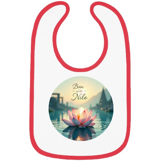 Sacred Nile Lotus Bibs