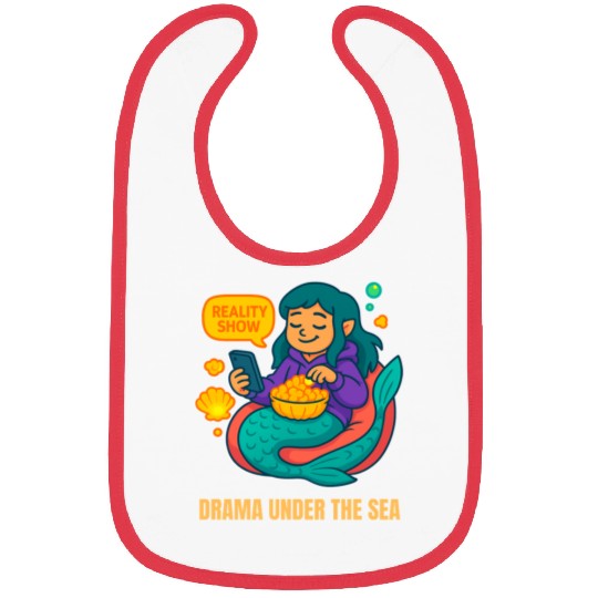 Drama Under the Sea Bibs
