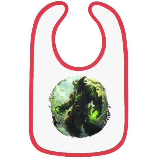Forest Guardian with Green Magic and Wild Energy Bibs