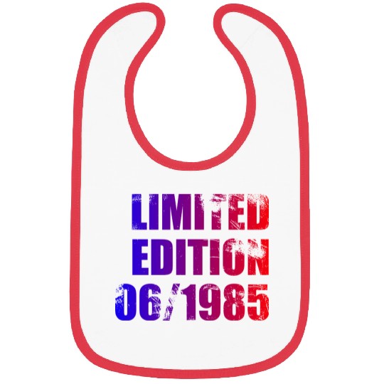 40th birthday Limited Edition 06/1985 Bibs