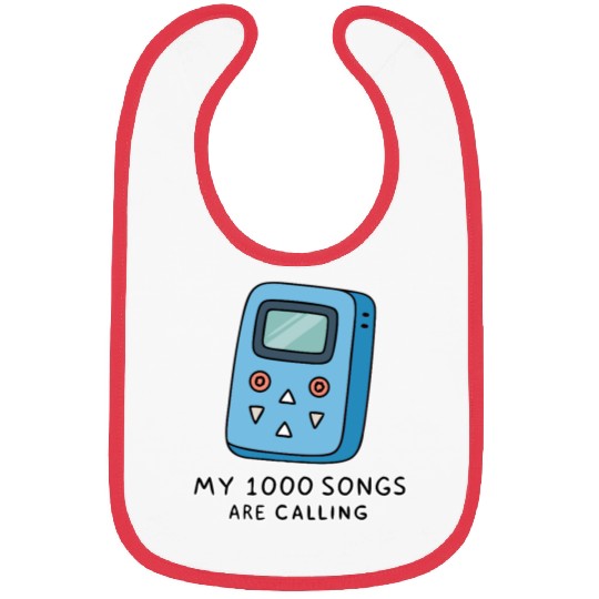 My 1000 Songs Calling MP3 Player 2000s Bibs