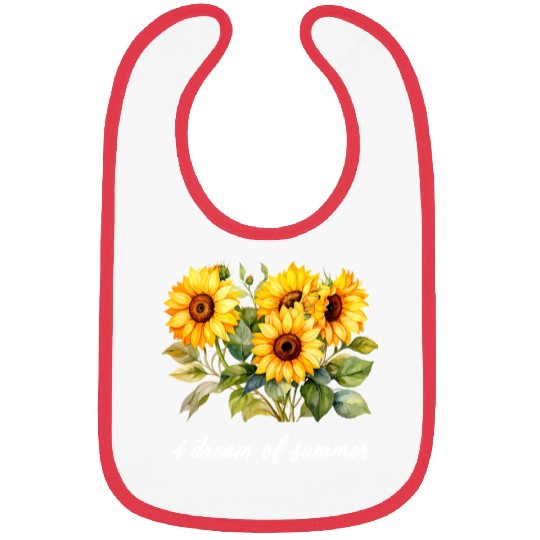 Sunflower Summer Dream Bibs