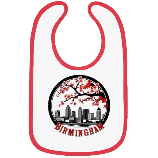 Birmingham City Albm skyline USA Bibs
