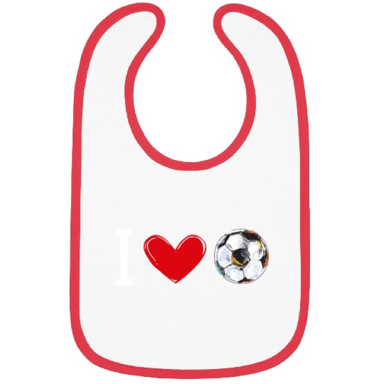 I love football design Bibs