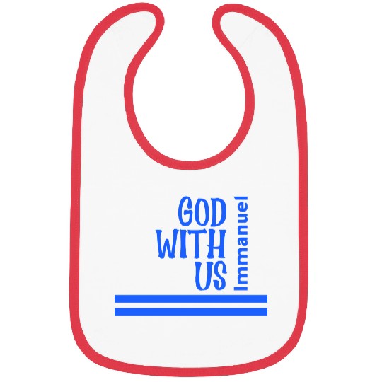 God with us Bibs