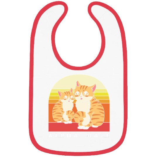 Alpha Male Cat Alpha Animal Bibs
