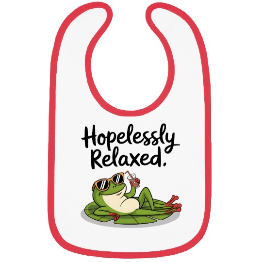 Funny Frog Bibs