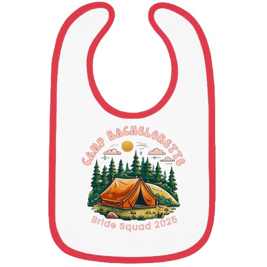 Camp Bachelorette - Bride Squad 2025 Bibs