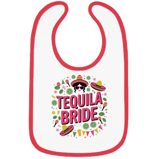 Tequila Bride Tribe - Bachelorette party Bibs